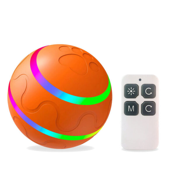 Pet New Cat Wicked Ball Toy Intelligent Ball USB Cat Toys Self Rotating Ball Automatic Rotation Ball - Image 3