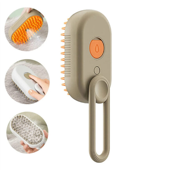 Cat Steam Brush Steamy Dog Brush 3 In 1 Electric Spray Cat Hair Brushes For Massage Pet Grooming Comb Hair Removal Combs Pet Products - Image 5