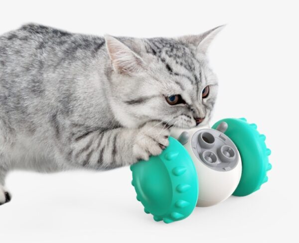 Cat And Dog Toys Slow Food Interactive Balance Car Multifunctional Fun Development Smart Pet Feeding Dog Toy Car Pets Products - Image 3