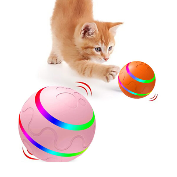 Pet New Cat Wicked Ball Toy Intelligent Ball USB Cat Toys Self Rotating Ball Automatic Rotation Ball - Image 6