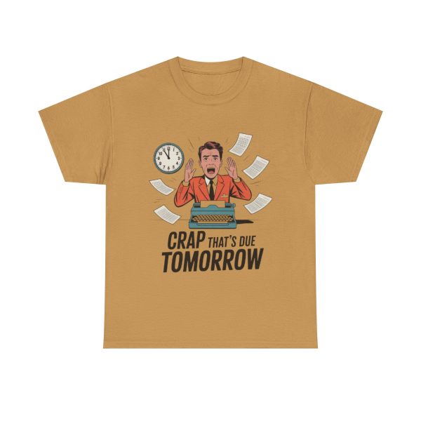 Funny Quote Unisex Tee, Laughter Gift, Office Humor Shirt, Casual Wear, Student Apparel - Image 4