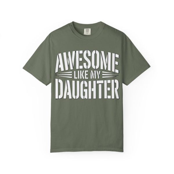 Awesome Like My Daughter T-Shirt, Unisex Tee for Father's Day, Birthday Gift, Casual Wear, Family Reunion