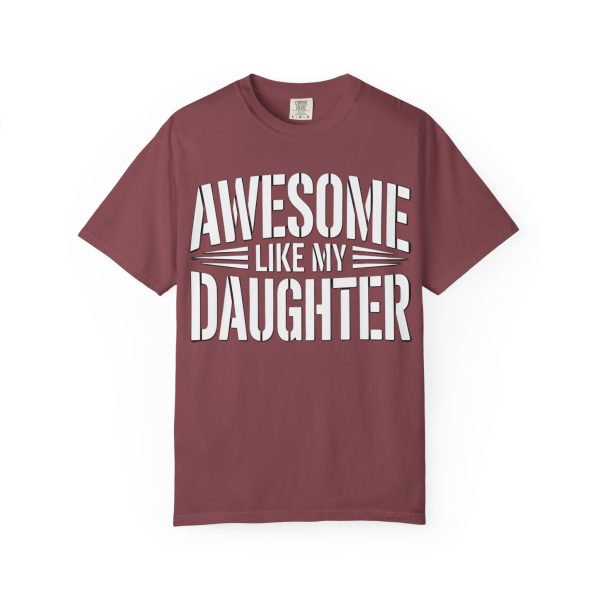 Awesome Like My Daughter T-Shirt, Unisex Tee for Father's Day, Birthday Gift, Casual Wear, Family Reunion - Image 5