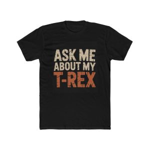 Funny Dinosaur T-Shirt, Vintage Style Tee for T-Rex Lovers, Gift for Kids & Adults, Casual Humor Shirt, Birthday & Holiday Present