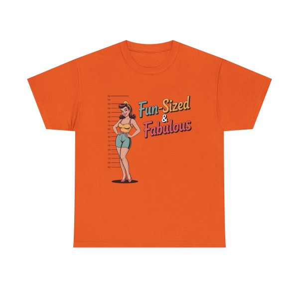 Fun-Sized & Fabulous Tee - Celebrate Your Unique Style, Unisex Cotton Tee for All Occasions, Gift Idea for Her, Plus-Size Friendly, [...] - Image 3