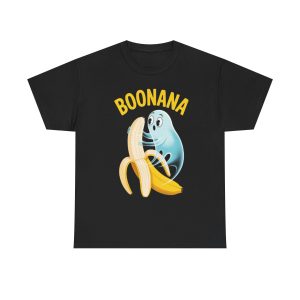 Funny Unisex Cotton Tee - Boonana Design, Quirky Gift for Fruit Lovers, Casual Wear, Graphic Tee, Birthday Present, Humor Shirt