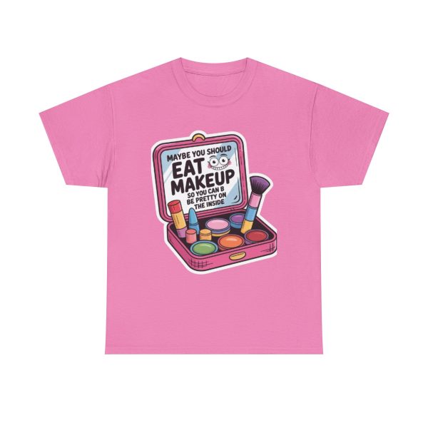 Makeup Lovers Tee, Funny Unisex Tee, Self-Care Shirt, Gift for Beauty Enthusiasts, Casual Wear, Birthday Gift - Image 4