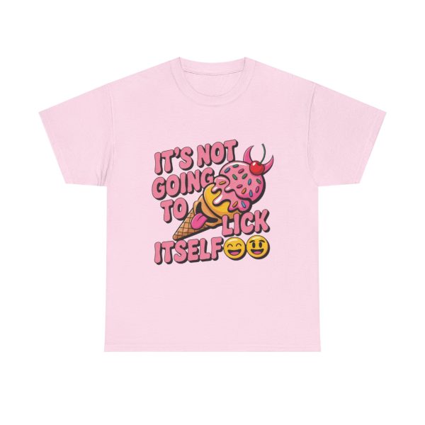 Ice Cream Parody Tee - Unisex Cotton T-Shirt, Funny Ice Cream Shirt, Gift for Ice Cream Lovers, Summer Wear, Birthday Gift - Image 4