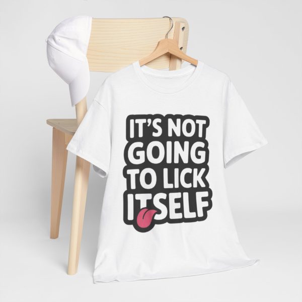 Humorous Unisex Heavy Cotton Tee, Funny Graphic T-Shirt, Casual Wear, Gift for Friends, Unique Quote Shirt - Image 2