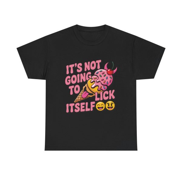 Ice Cream Parody Tee - Unisex Cotton T-Shirt, Funny Ice Cream Shirt, Gift for Ice Cream Lovers, Summer Wear, Birthday Gift - Image 3